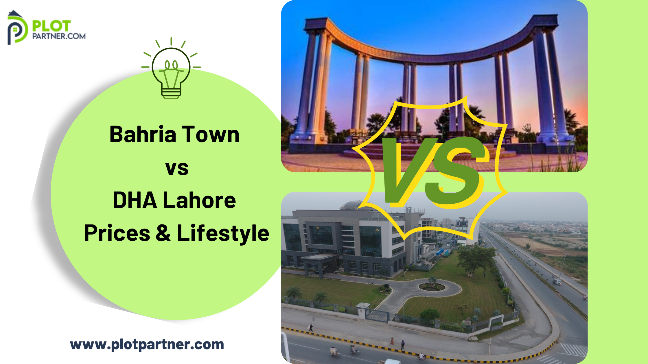 Bahria Town vs DHA Lahore: Property Prices, Lifestyle, and More