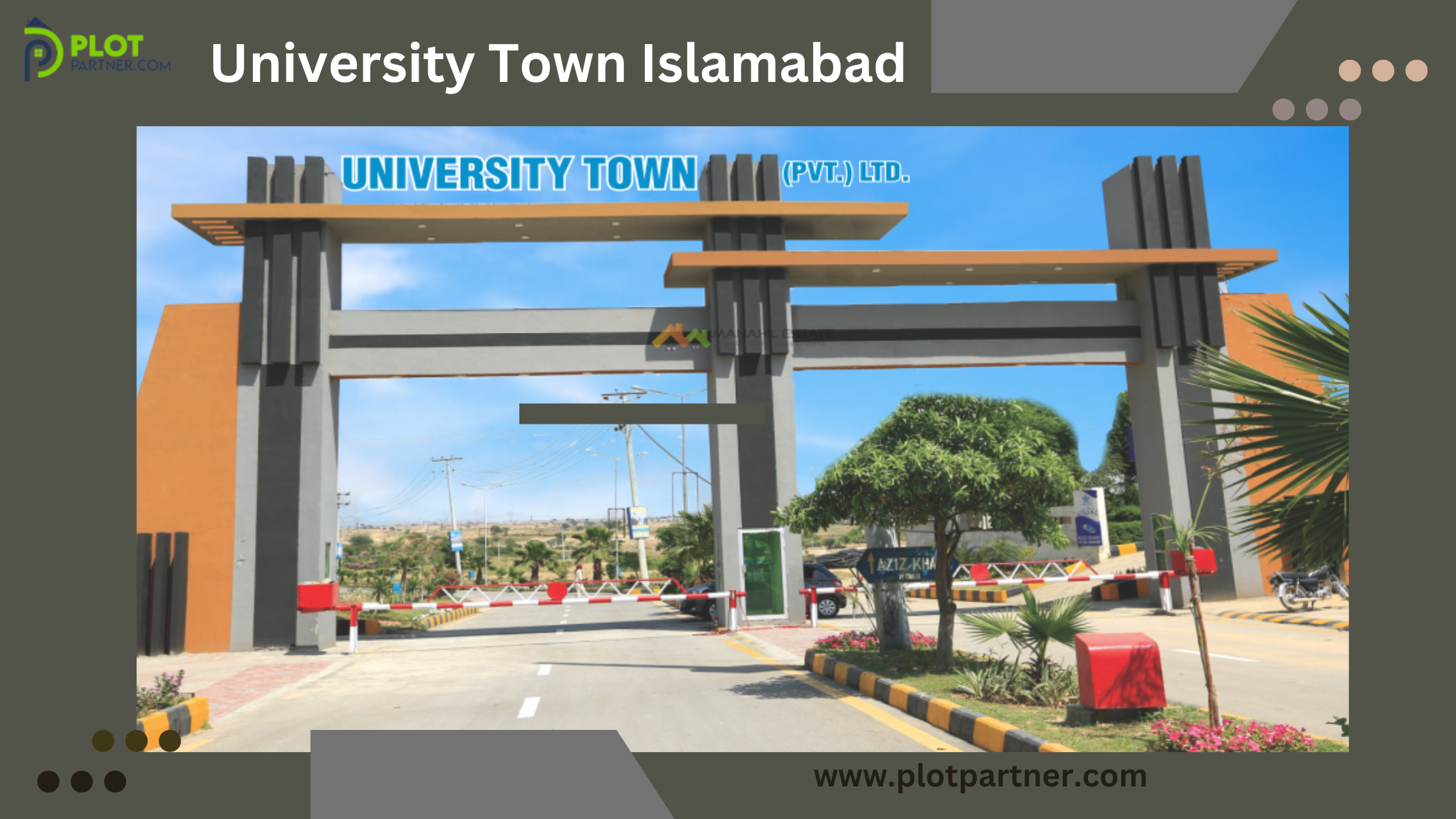 University Town Islamabad | Map, Price, Location, Future | Plot-Partner